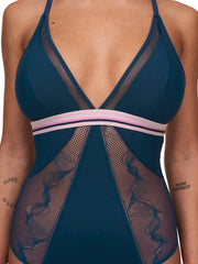 Chantelle | Paola Bodysuit | Intense Blue