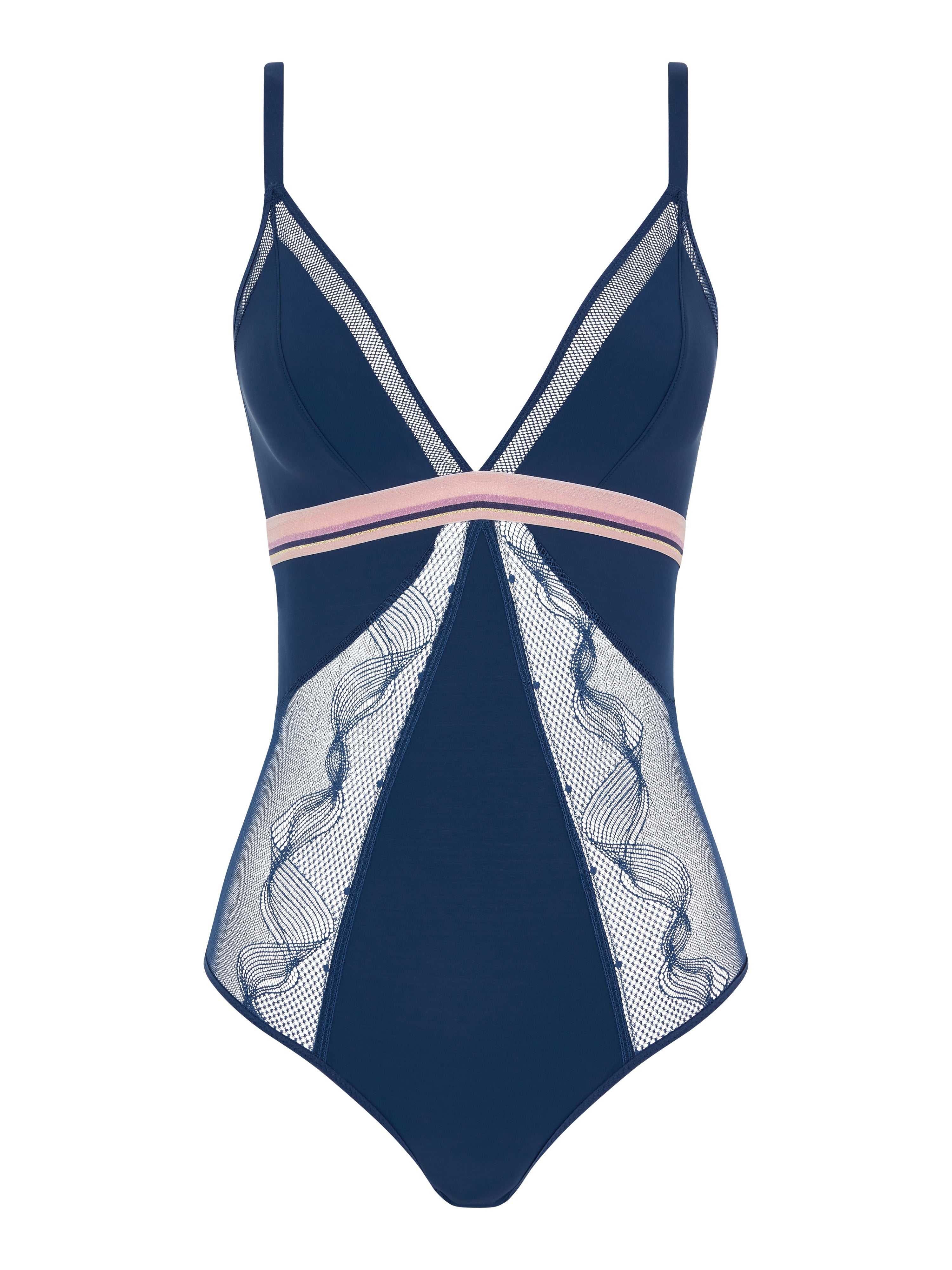 Chantelle | Paola Bodysuit | Intense Blue