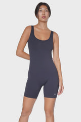 Huit | Bien-Etre Short Catsuit | Black